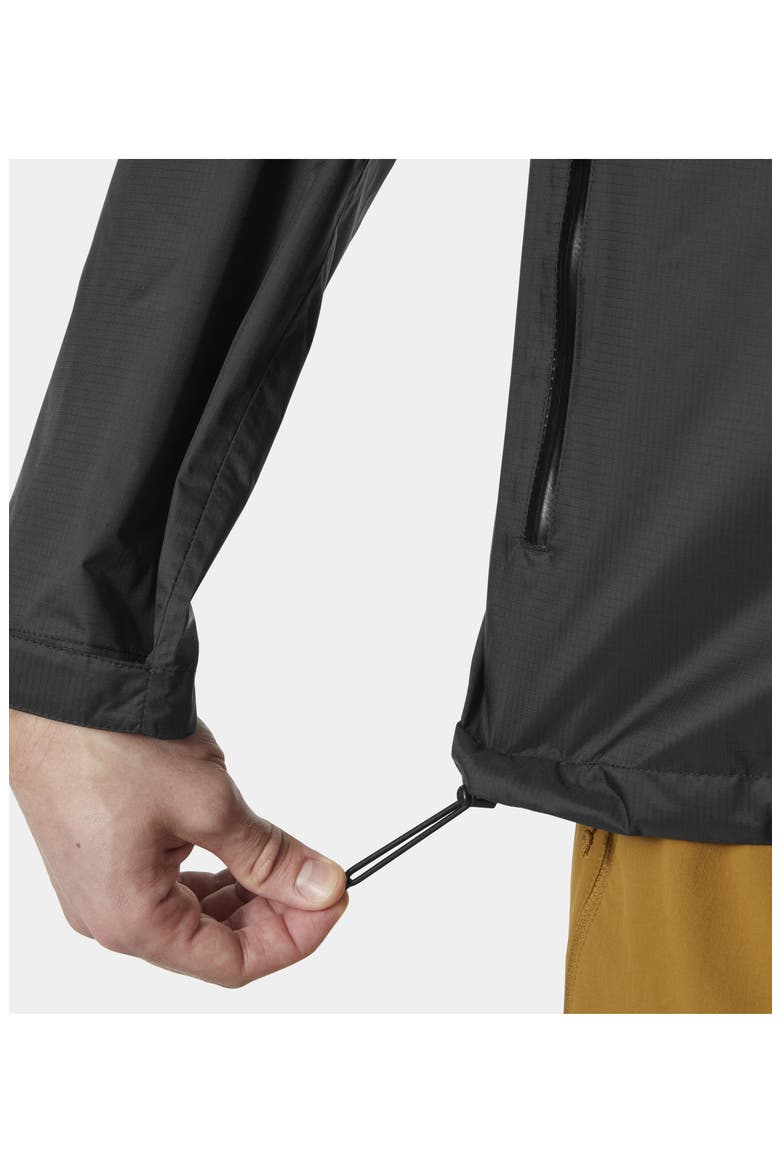Loke Terra Waterproof Hooded Jacket, Alternate, color, 990 BLACK