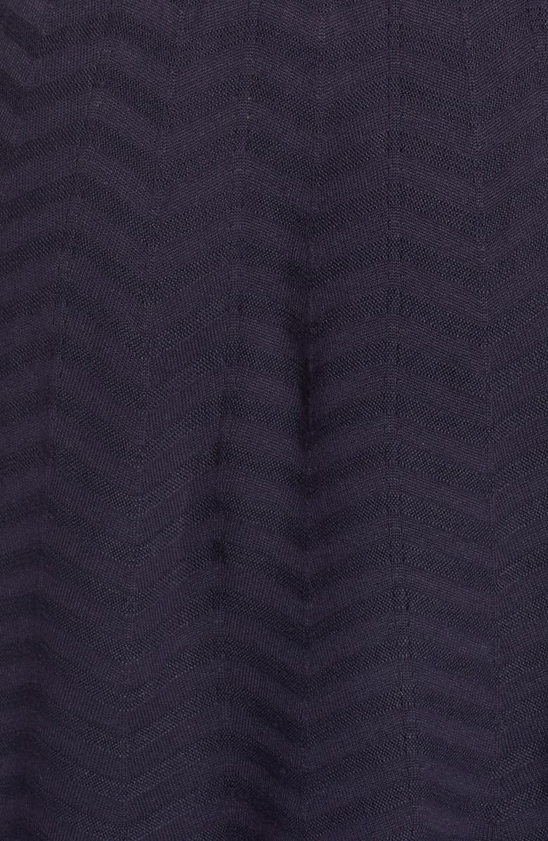 Eliza J Chevron Fit & Flare Sweater Dress, Alternate, color,