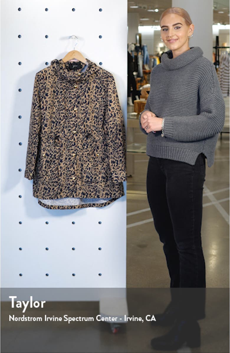 Perfect Leopard Rain Jacket, sales video thumbnail