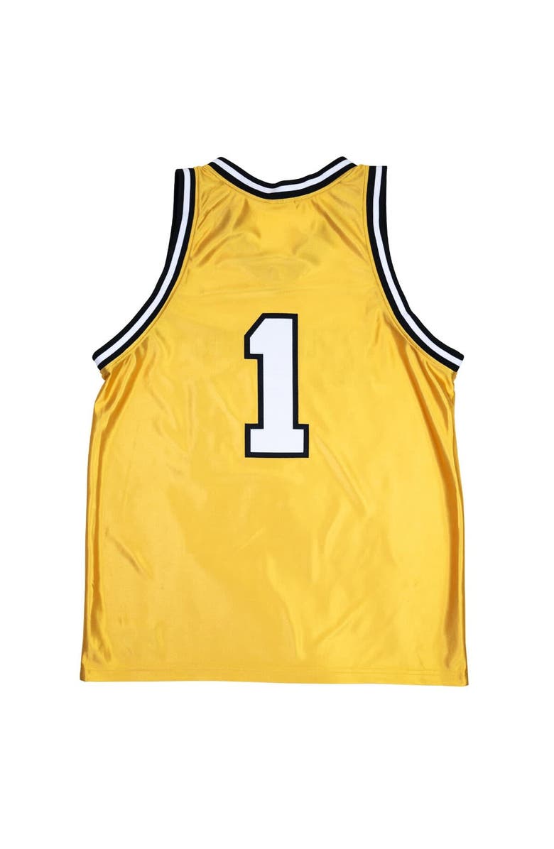 19NINE Men's Gold Missouri Tigers 1988/89 Basketball Legacy Jersey, Alternate, color, 