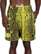 New Era Men's New Era Yellow Dallas Cowboys Super Bowl XXX Summer Pop Shorts