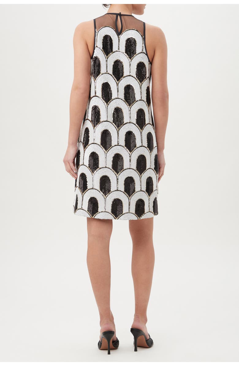 Trina Turk Johana Sequin Shift Dress, Alternate, color, Multi