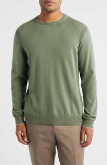 Jack Victor Grassi Crewneck Cotton & Cashmere Sweater