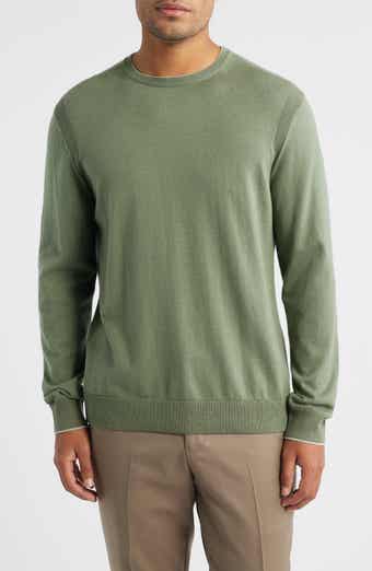 Jack Victor Grassi Crewneck Cotton & Cashmere Sweater