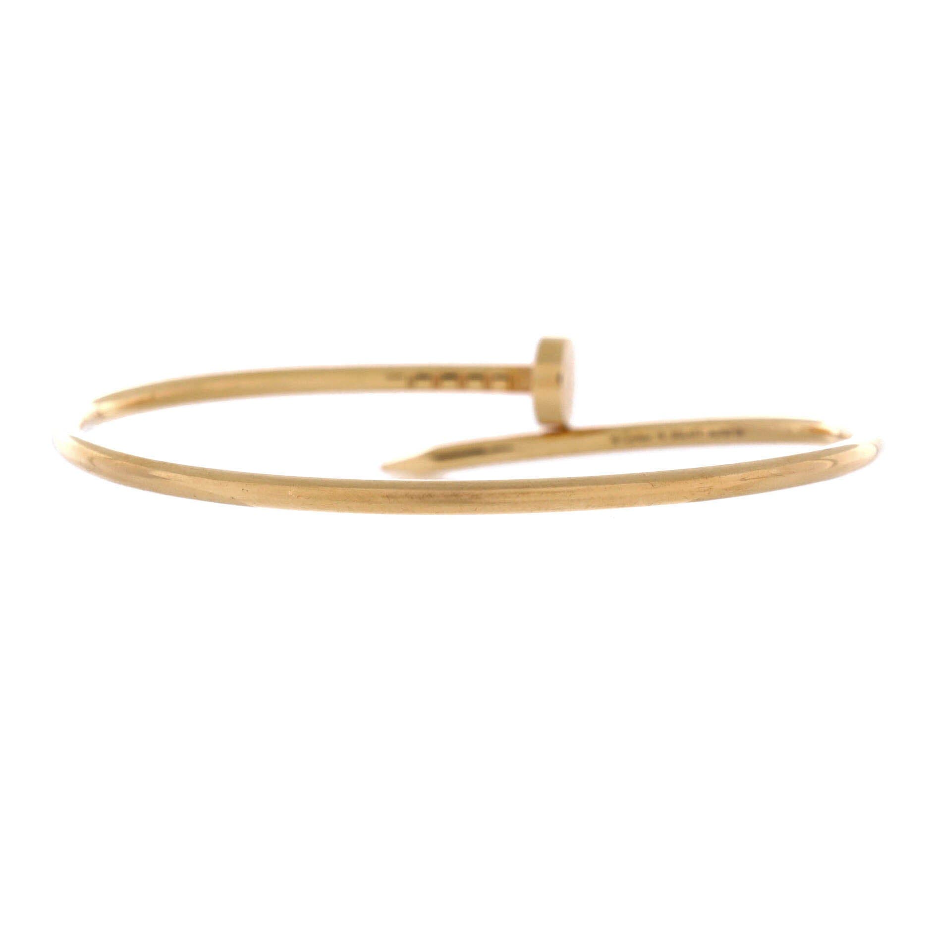 Juste un Clou Bracelet 18K Yellow Gold Small, Alternate, color, Metallic Gold