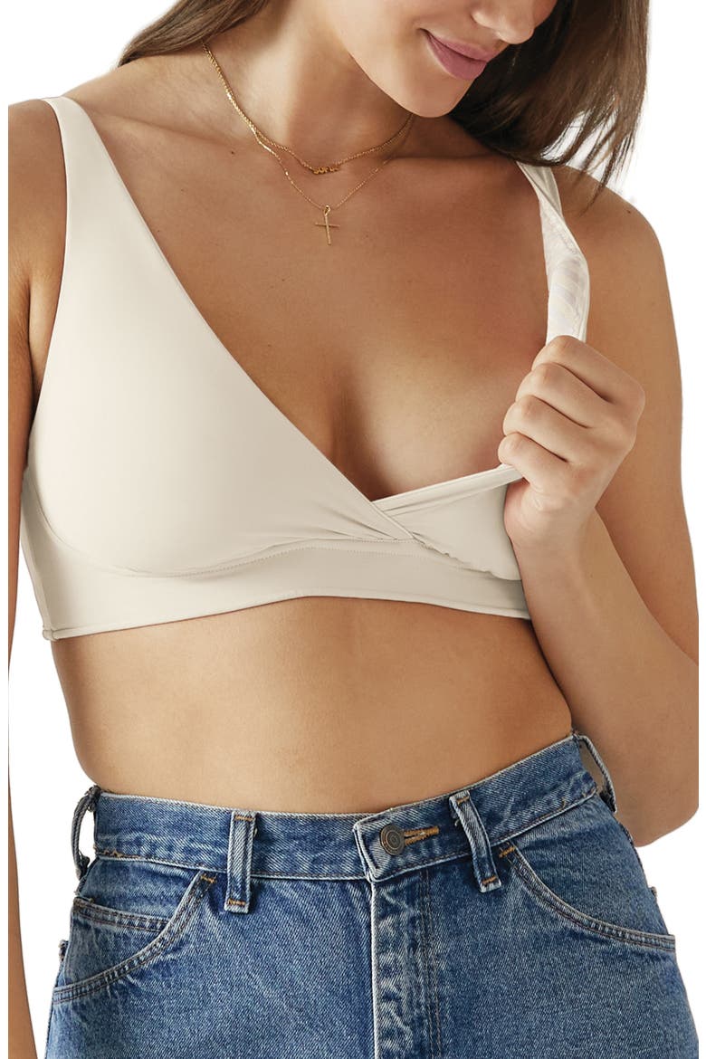 Ballet Nursing Bra, Alternate, color, ANTIQUE WHITE