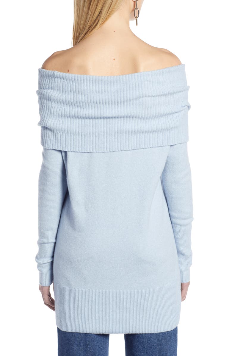 Halogen<sup>®</sup> Convertible Neck Sweater, Alternate, color, 