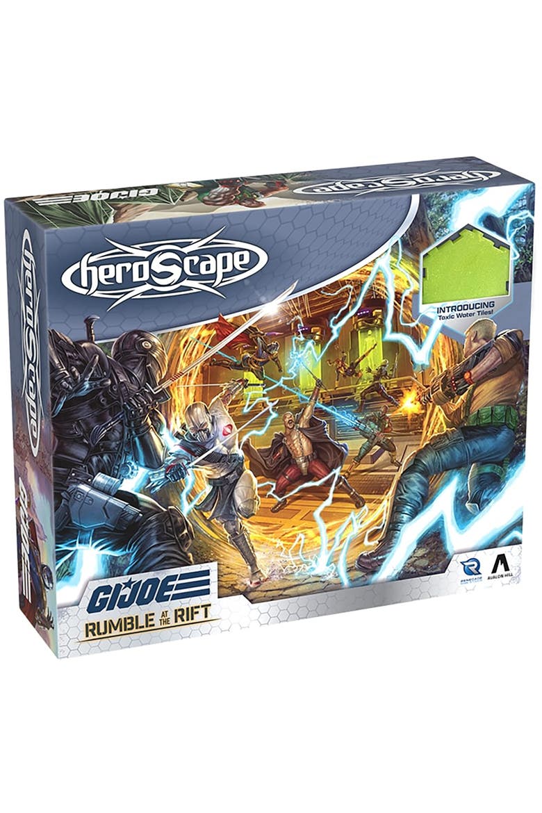 GI JOE Heroscape, Rumble at the Rift Battle Box, 8 Miniatures, Main, color, Multicolored