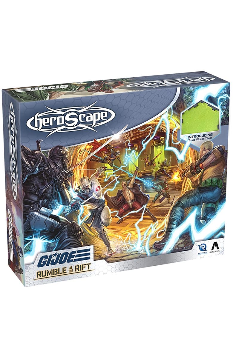 Renegade Game Studios GI JOE Heroscape, Rumble at the Rift Battle Box, 8 Miniatures, Main, color, Multicolored