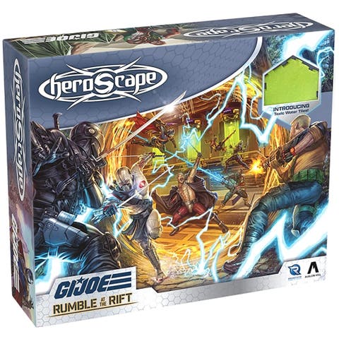 GI JOE Heroscape, Rumble at the Rift Battle Box, 8 Miniatures