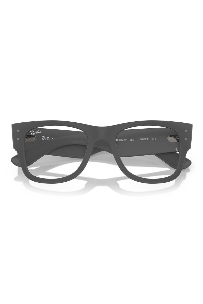 52mm Square Optical Glasses, Alternate, color, GREY
