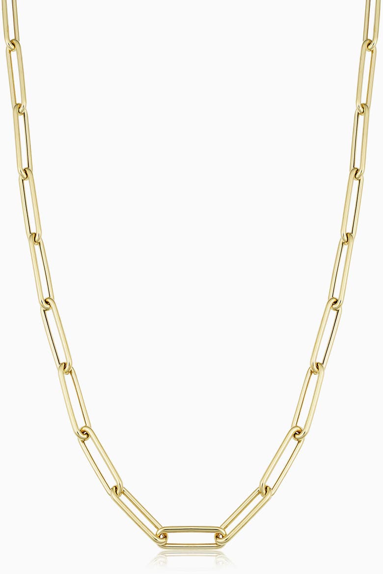 14K Gold Bond Street Necklace Necklace, Main, color, Yellow Gold