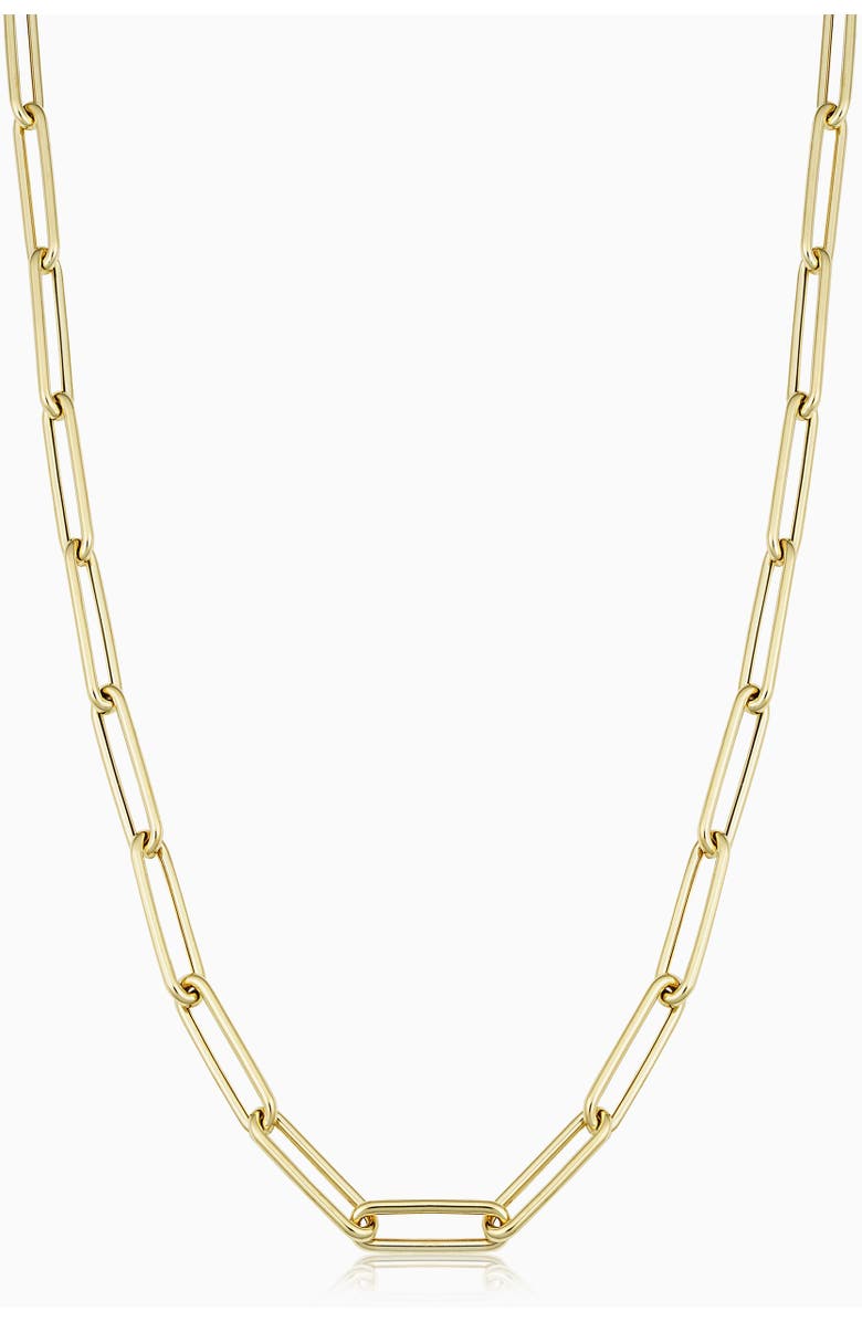 Oradina 14K Gold Bond Street Necklace Necklace, Main, color, Yellow Gold