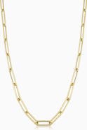 Oradina 14K Gold Bond Street Necklace Necklace