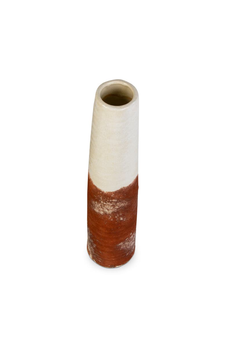 tag Ibiza Rustic Terracotta Decorative Bud Vase in Orange, Alternate, color, Orange