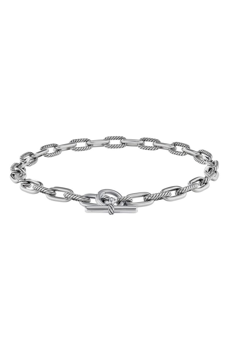 David Yurman DY Madison<sup>®</sup> Toggle Chain Necklace in Sterling Silver, 11mm, Main, color,