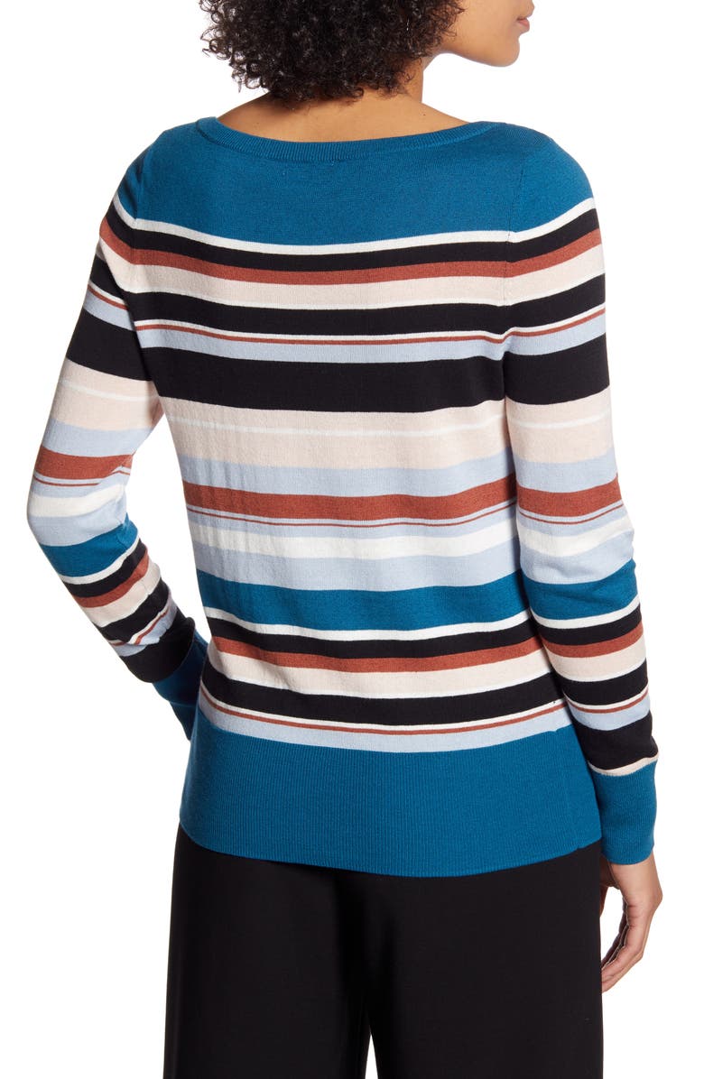 Halogen<sup>®</sup> Boat Neck Sweater, Alternate, color, 