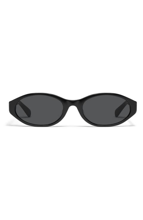 Aura Points 55mm Oval Sunglasses