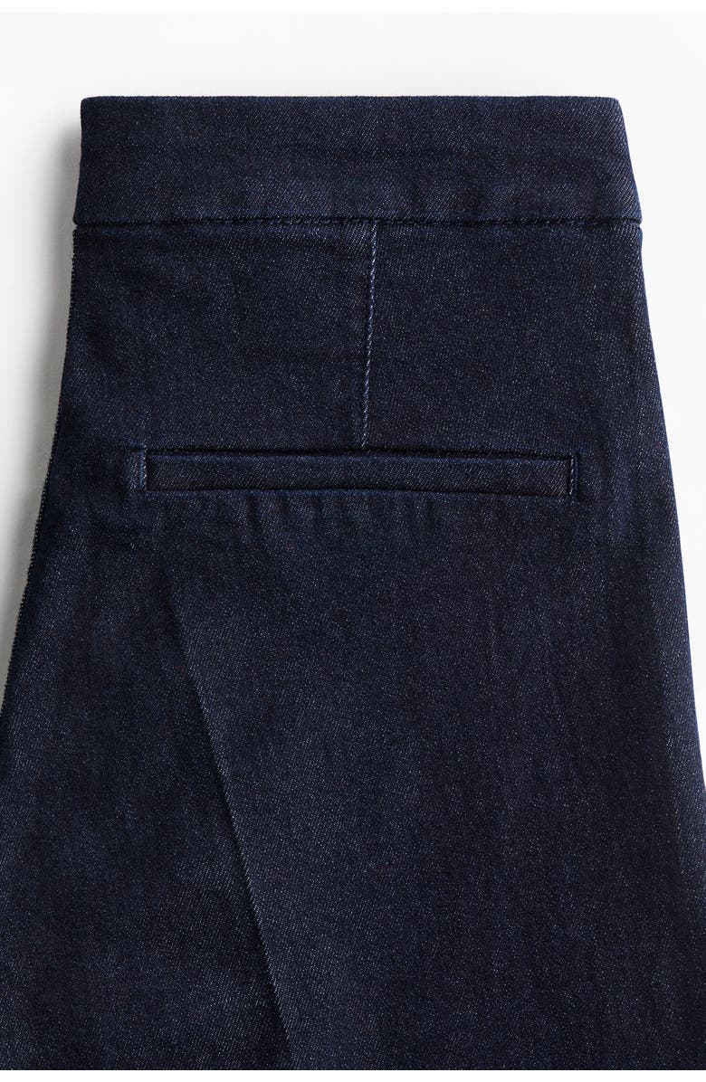 H&M Flared High Jeans, Alternate, color, Dark Denim Blue