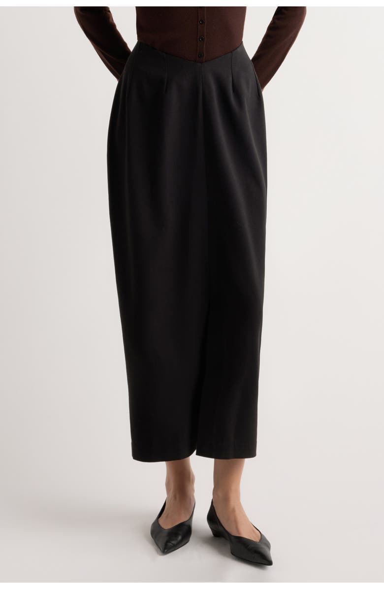 Modern Citizen Coye V-Waist Pencil Skirt, Alternate, color, Black