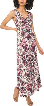 Vince Camuto V-Neck Maxi Dress