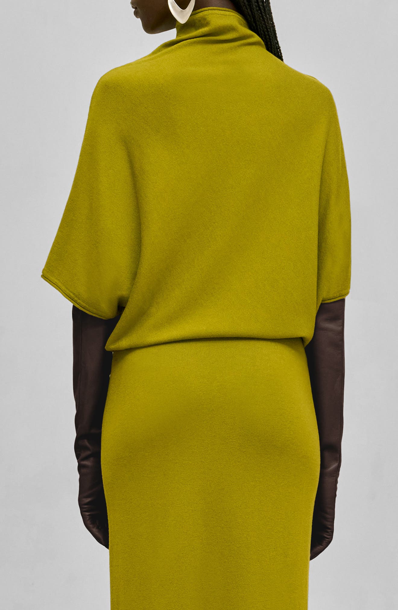 Cult Gaia Azalea Funnel Neck Knit Top (Women) | Nordstrom