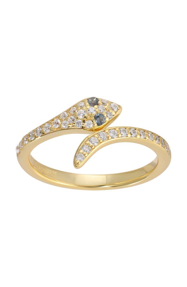 NATIVE GEM Snake Charmer Ring, Main, color, Gold