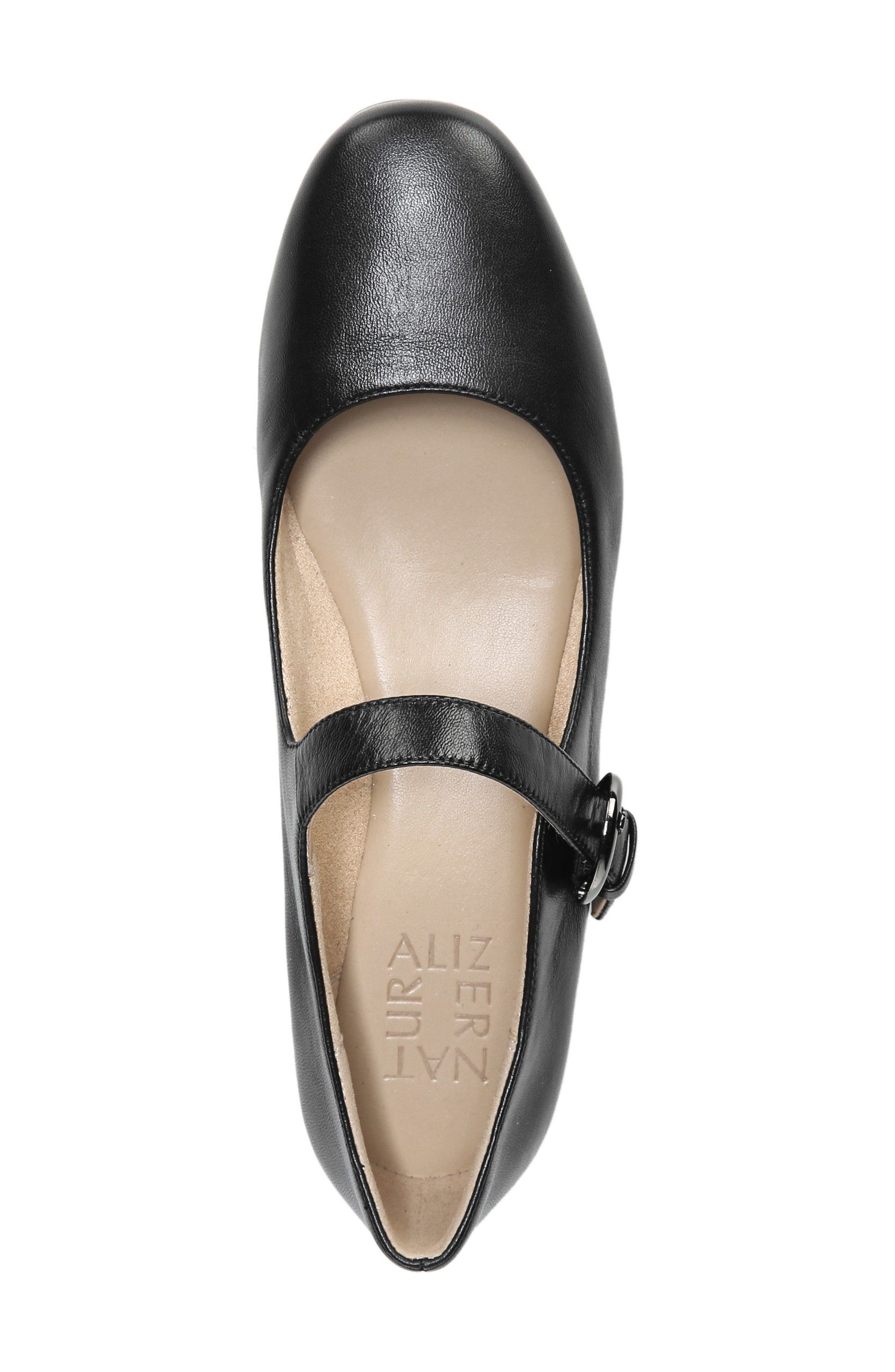 Naturalizer Erica Mary Jane Flat, Alternate, color, 