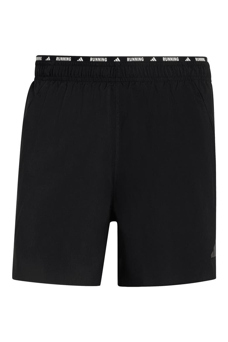 Adi365 Running Shorts, Alternate, color, BLACK/ GREY SIX