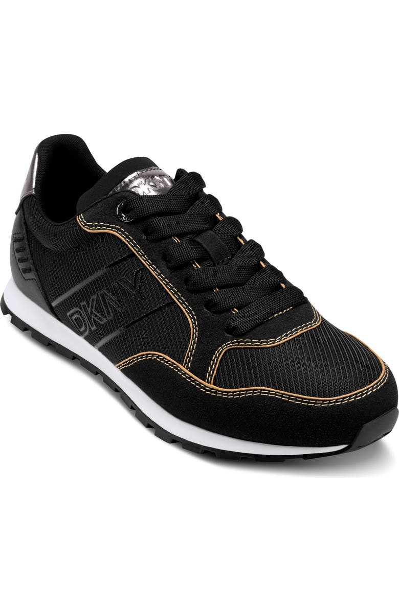 DKNY Falina Low Top Sneaker, Main, color, Black