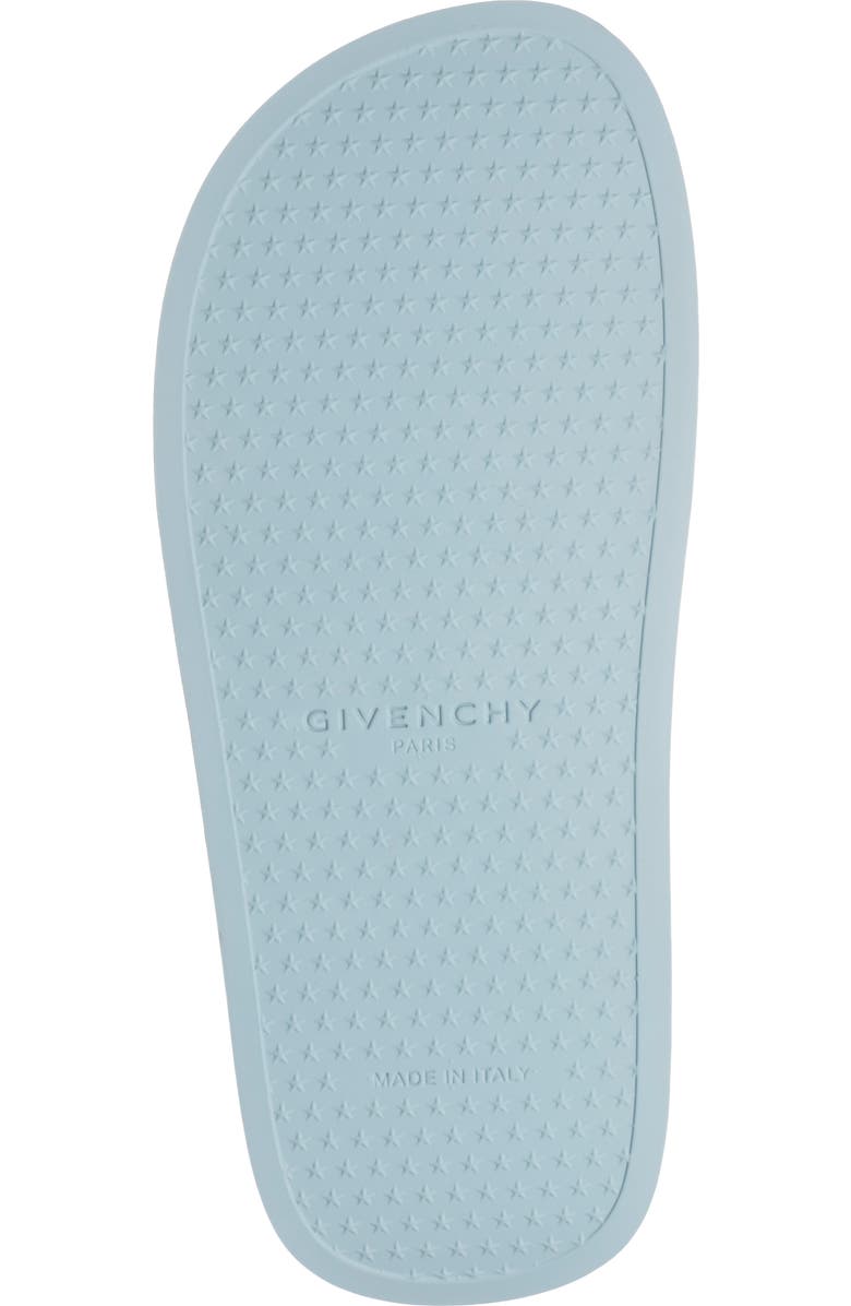 Givenchy Slide Sandal, Alternate, color, Sky Blue