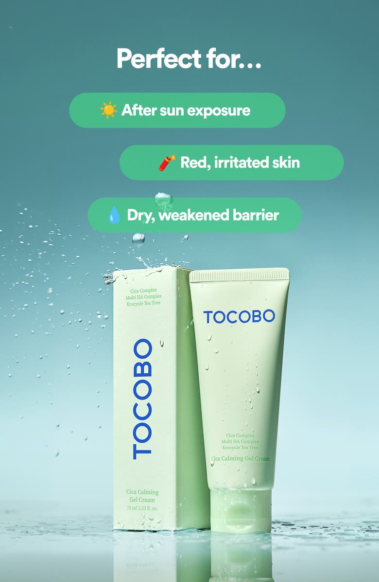 Tocobo Cica Calming Gel Cream, Alternate, color,