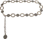 MADISON BEVERLY HILLS Vintage 1960s70s Chain Link Belt