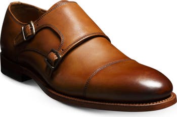 Allen Edmonds Pierce Double Monk Strap Shoes Men\'s Size 9 D Chestnut Brown s-l400.jpg main image 2