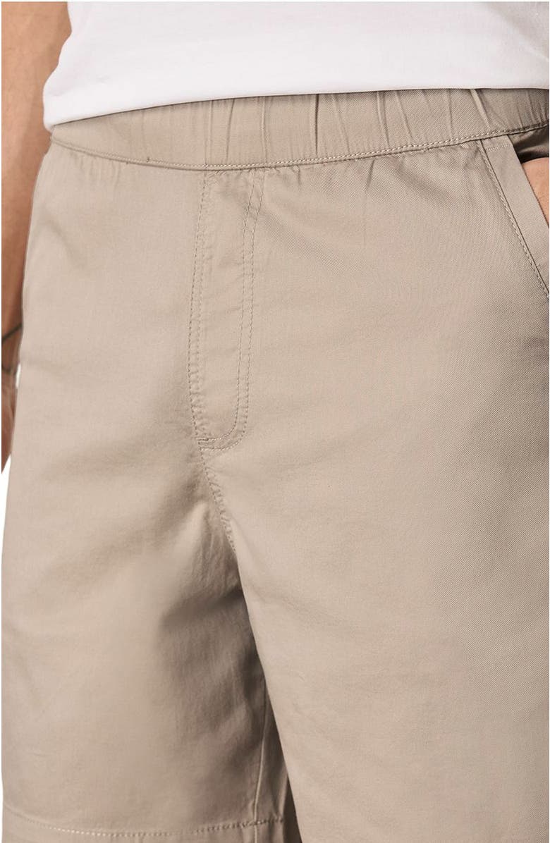 Pact Organic Cotton Daily Twill Midweight Short - 9" Inseam, Alternate, color, Nickel