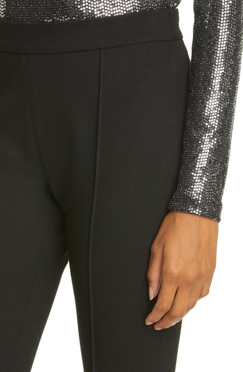 Rosetta Getty Crop Flare Knit Pants, Alternate, color, 