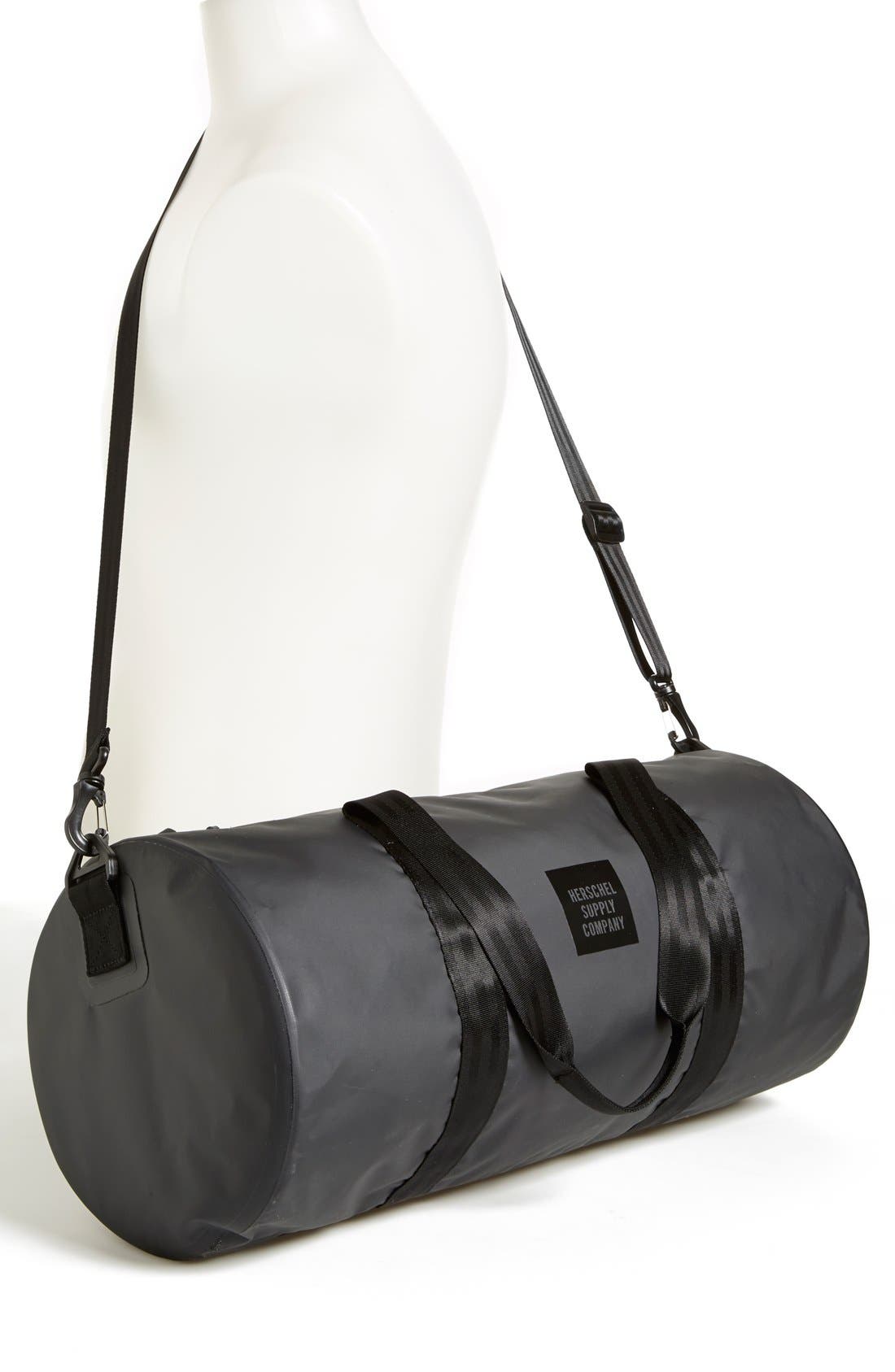 Herschel Supply Co. 'Sutton - Studio Collection' Water Resistant Tarpaulin Duffel Bag, Alternate, color, 