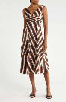 Vivienne Cotton Blend Midi Dress
