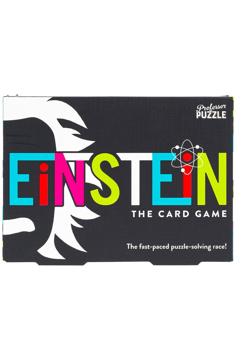 Einstein The Card Game, Puzzle Solving Race, Main, color, Multicolored