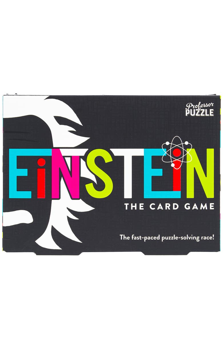 Professor Puzzle Einstein The Card Game, Puzzle Solving Race, Main, color, Multicolored