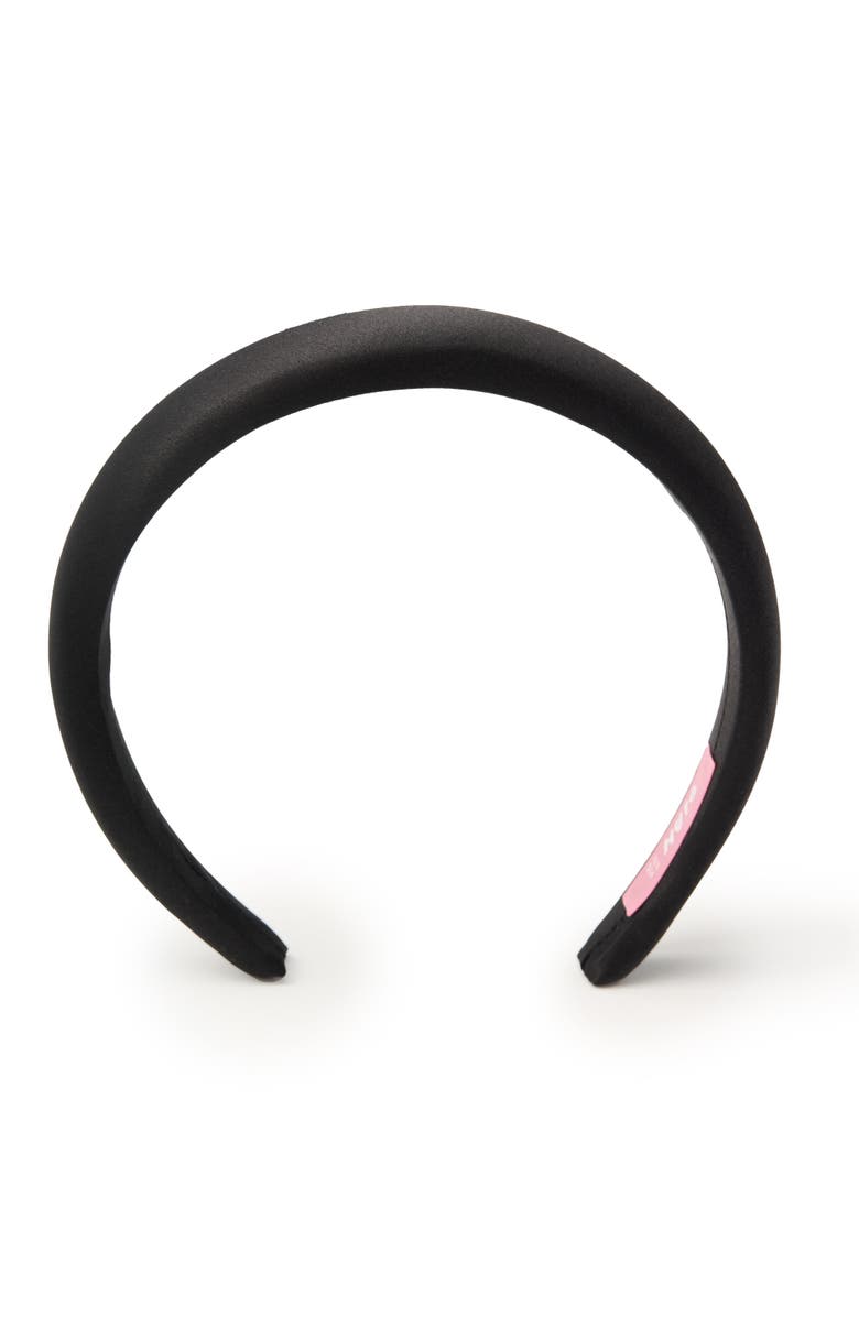 OLAH The Essential Silk Headband, Alternate, color, Black