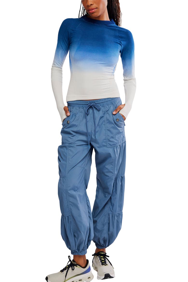 FP Movement Take Flight Layer Top, Alternate, color, DEEP BLUE FADED COMB