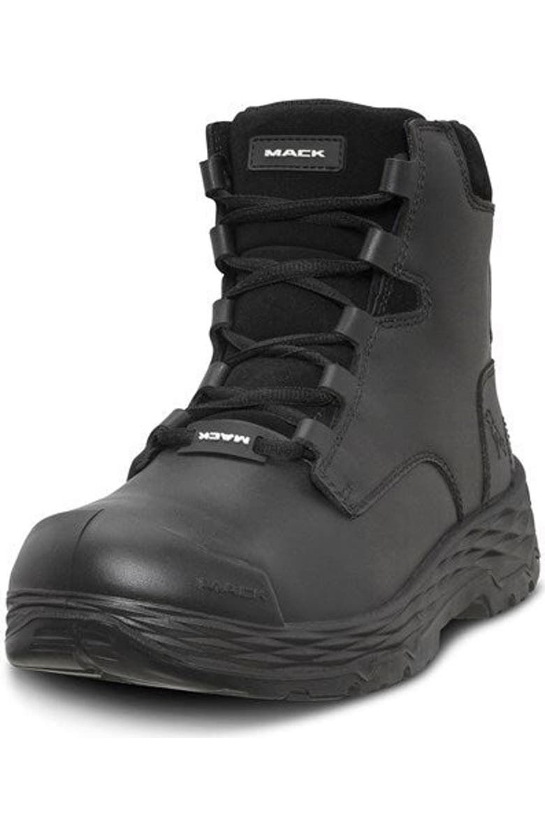 Mack Workwear USA Force Steel Toe Work Shoe, Alternate, color, Black