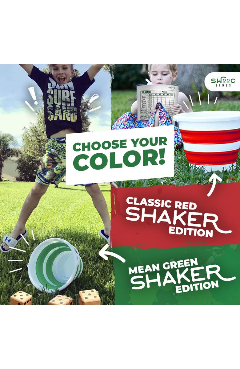 Swooc Games Yardzee, Farkle & 20+ Games - Classic Red Edition, Alternate, color, Red