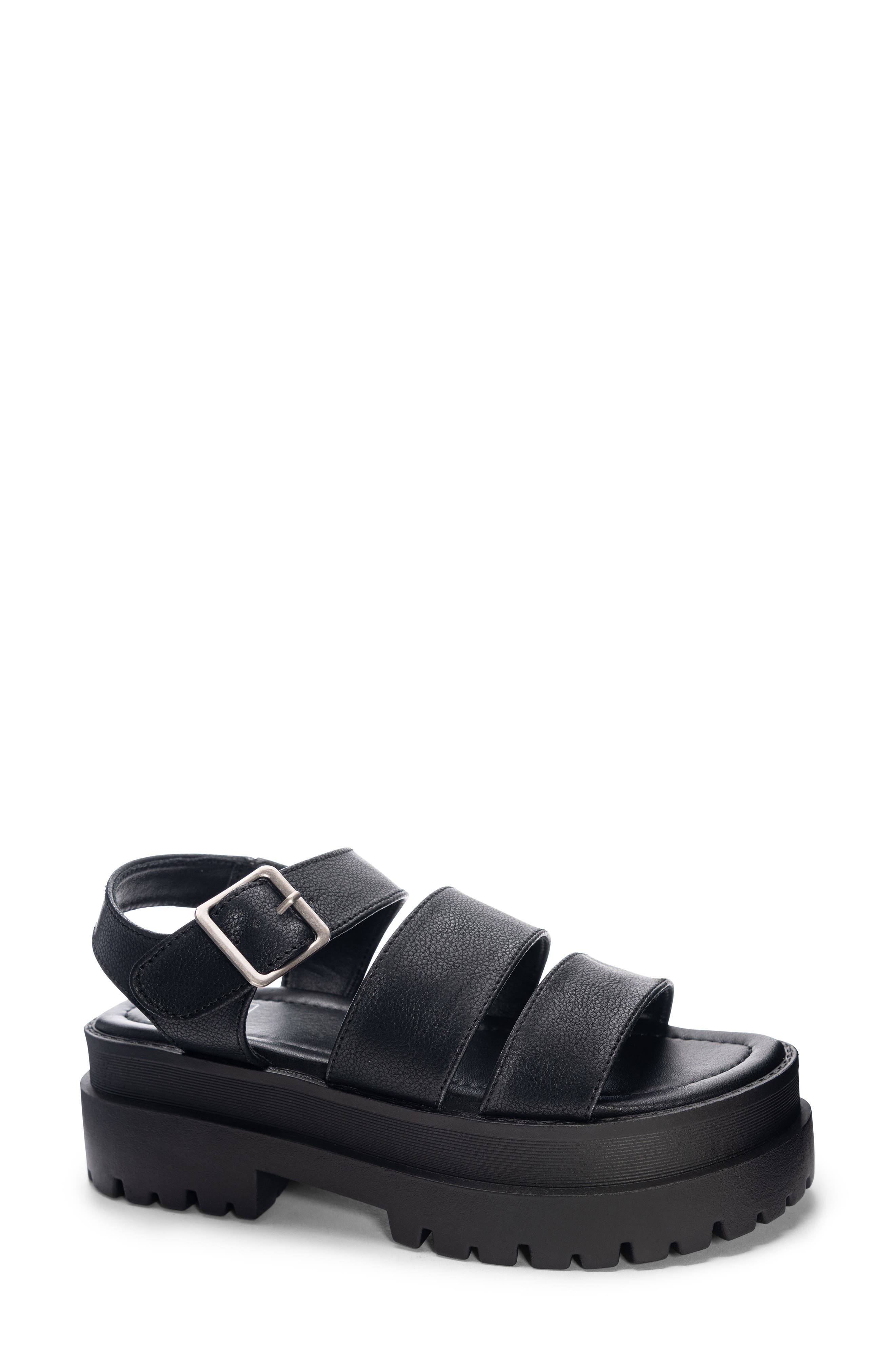Dirty Laundry Baddie Platform Sandal, Main, color, 