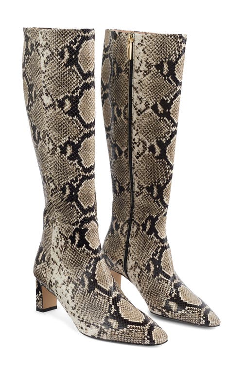 Lk Bennett Margarite Knee High Boot In Multi