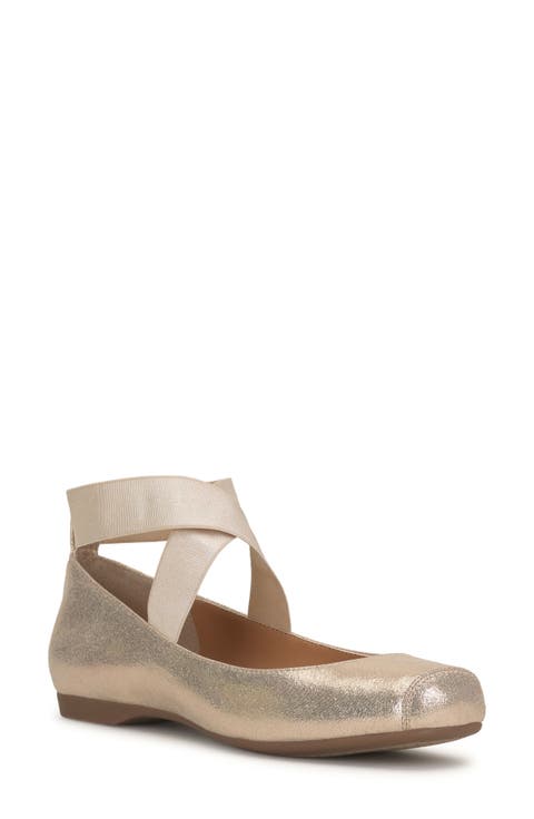 'Mandalaye' Leather Flat