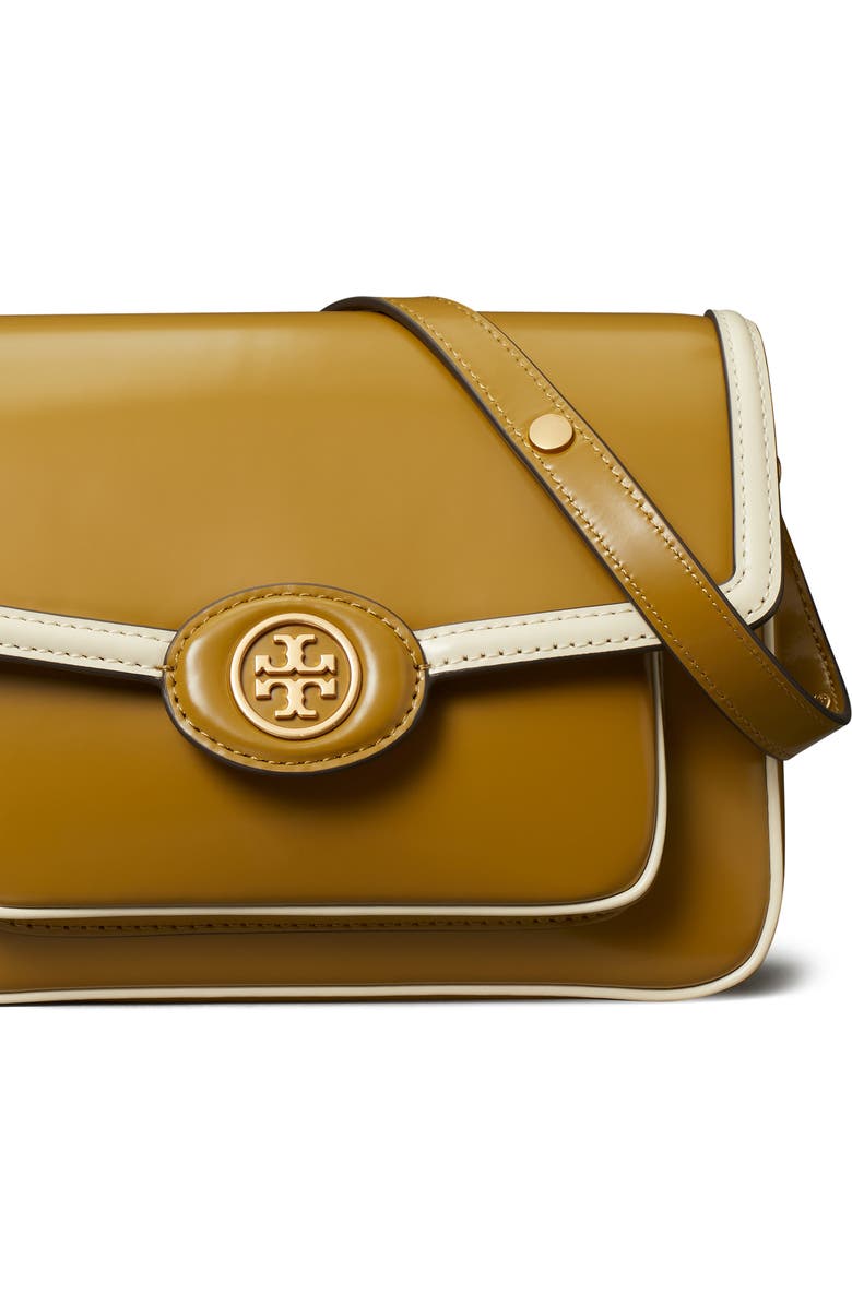 Tory Burch Robinson Colorblock Convertible Leather Shoulder Bag, Alternate, color,