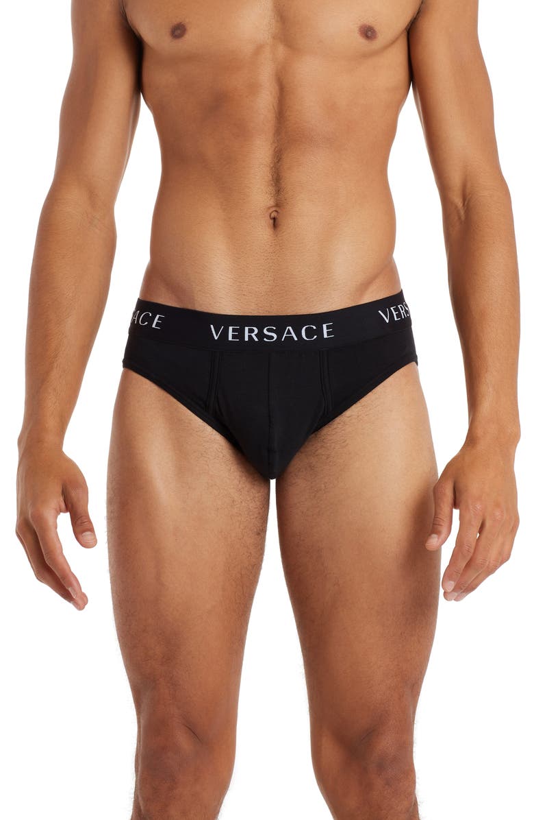 Versace Logo Briefs, Main, color,