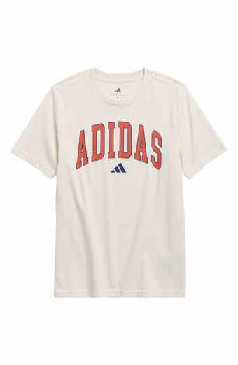 adidas Kids' Varsity Logo Jersey Graphic T-Shirt